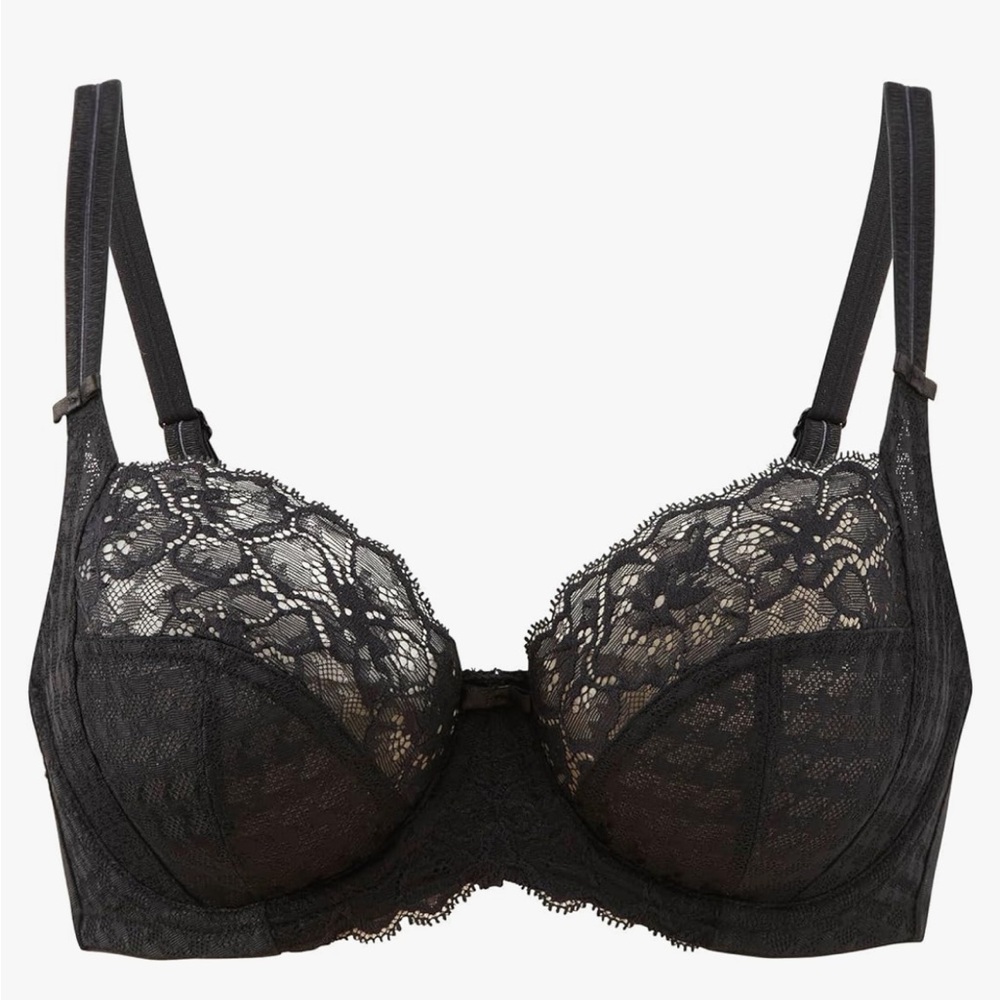 Panache Envy Balconette Black Lace Underwire Bra